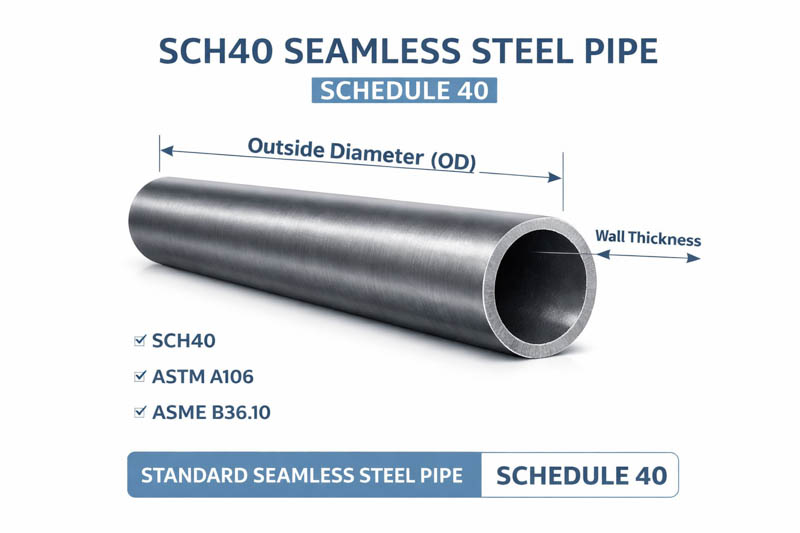 tieu chuan ong thep duc sch40