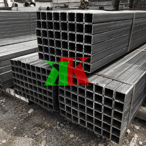 Thép hộp 10x10 đen sẵn kho tại Kim Khí 8, nhiều độ dày, giá tốt, giao hàng nhanh tại TP.HCM.