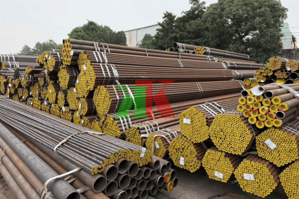 kho ống thép tròn đen tại Bình Chánh TP.HCM