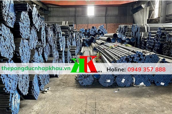 Hình ảnh thực tế tại kho ống thép đúc - Kim Khí 8