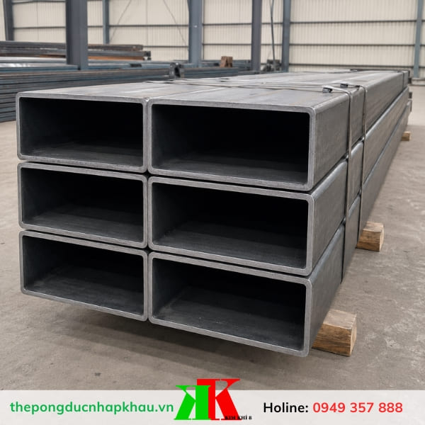 Thép hộp chữ nhật 100x200 - Kim Khí 8