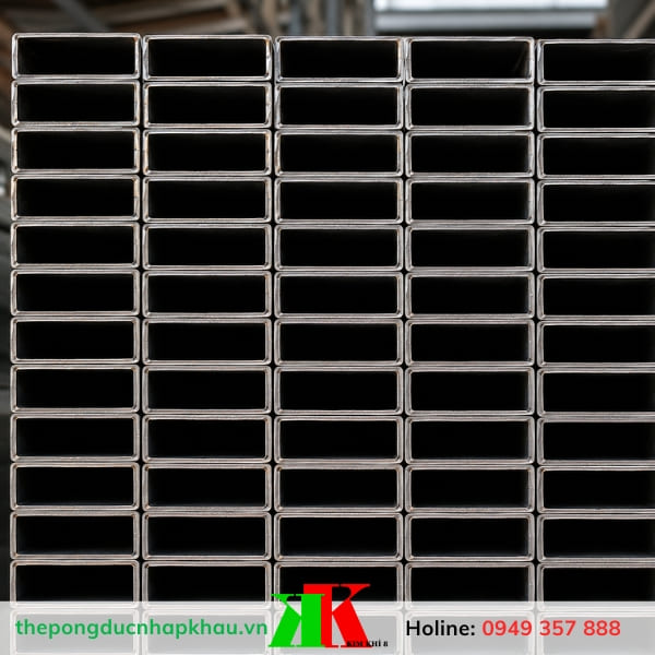 thép hộp vuông mạ kẽm 20x10 - Kim Khí 8