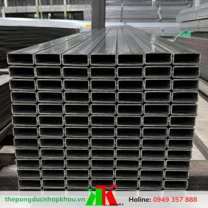 Thép hộp chữ nhật 13x26 - kim khí 8