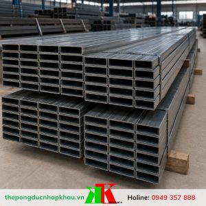 Thép hộp chữ nhật 25x50 - Kim Khí 8