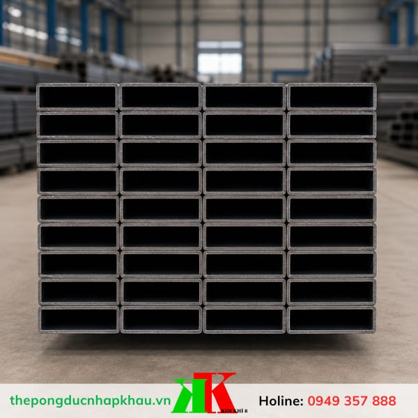 Thép hộp chữ nhật 25x50 giá tốt - Kim Khí 8