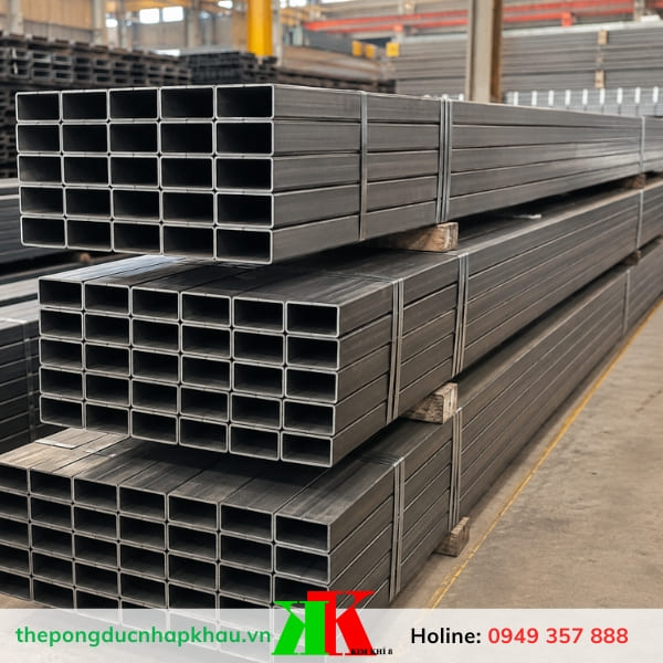 Thép hộp vuông 40x60 giá tốt - Kim Khí 8