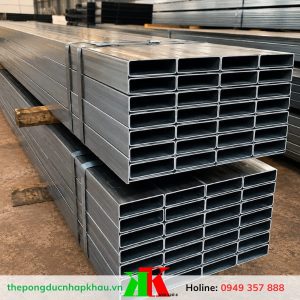 Thép hộp chữ nhật 40x80 - Kim Khí 8