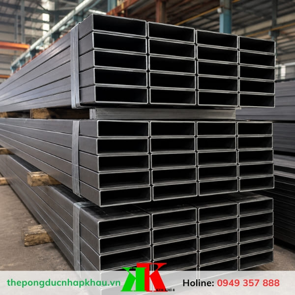 Thép hộp chữ nhật 40x80 - Kim Khí 8
