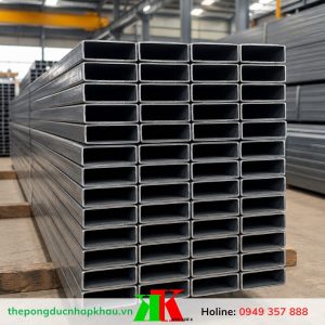 Thép hộp chữ nhật 40x80 giá tốt - Kim Khí 8