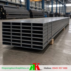 Thép hộp chữ nhật 50x100 - Kim Khí 8