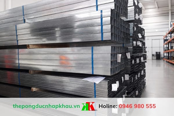 Thép hộp vuông mã kẽm tphcm