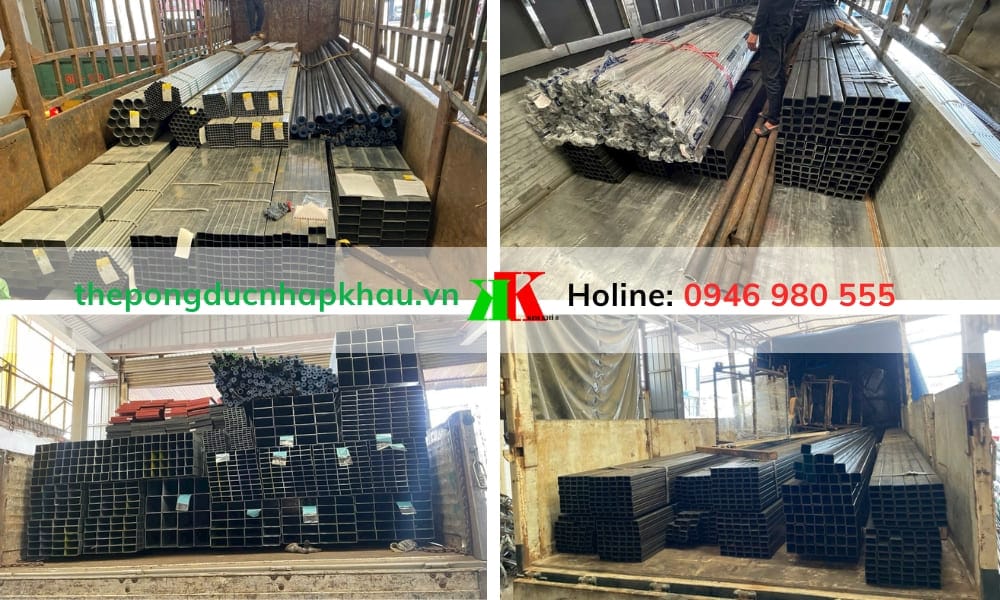 Giao thép hộp vuông tại TPHCM
