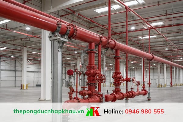 Hệ thống ống thép dùng cho đường ống PCCC