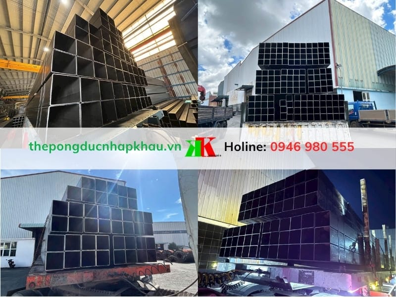 Giao thép hộp vuông tại TPHCM